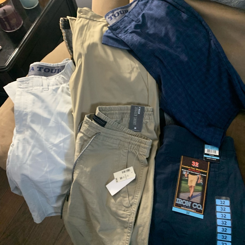 PGA Tour, billabong, iron clad, aero mens shorts